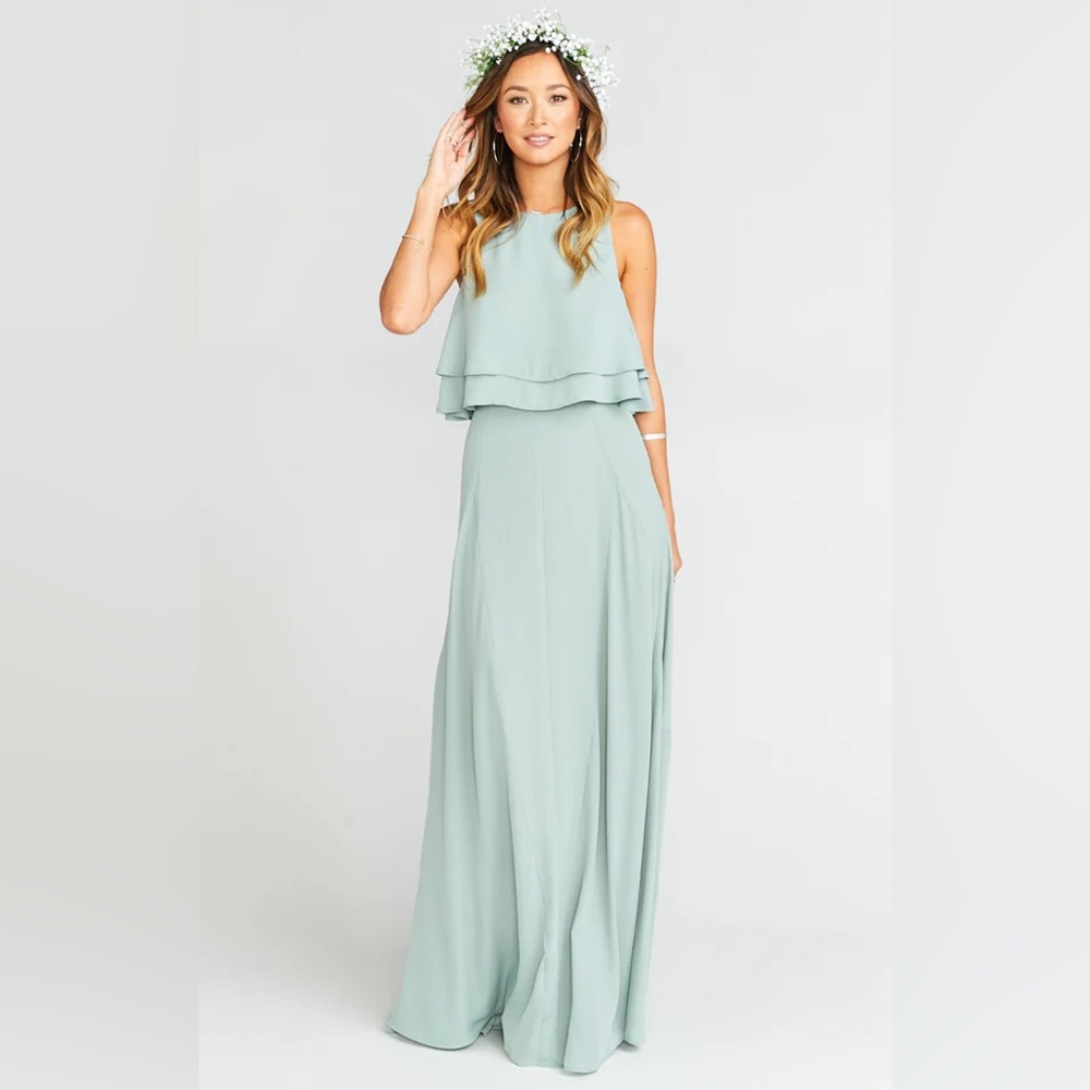 Show Me Your Mumu King’s Crop Top and Princess Di Maxi Skirt